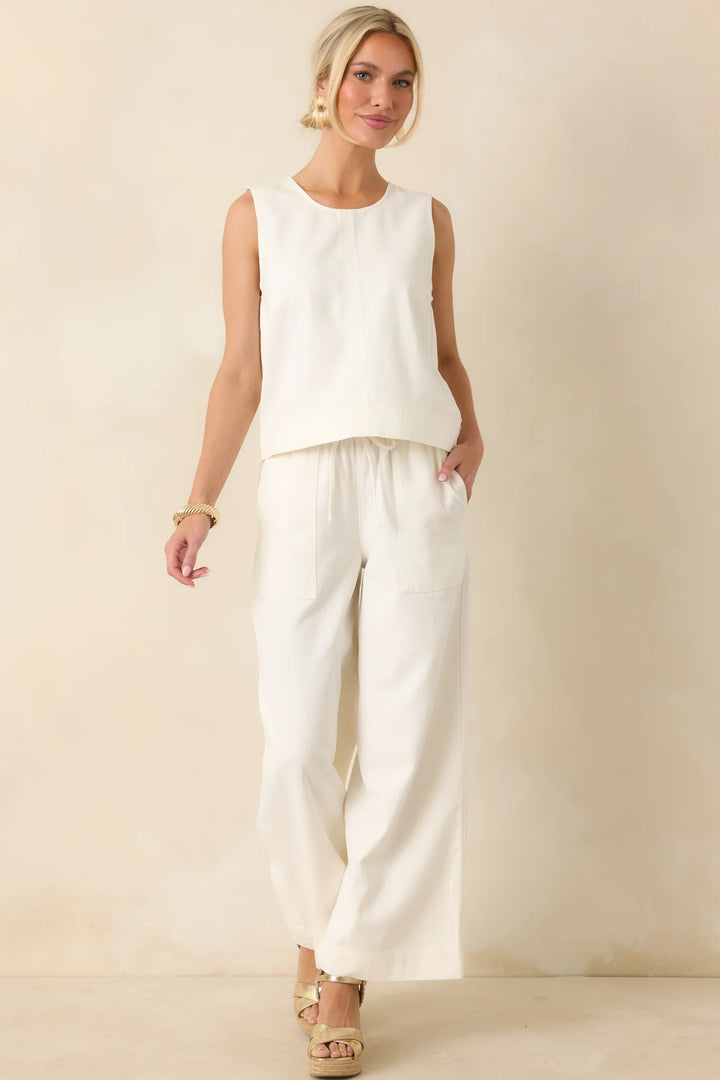 Z Supply Ivory Daycation Pants