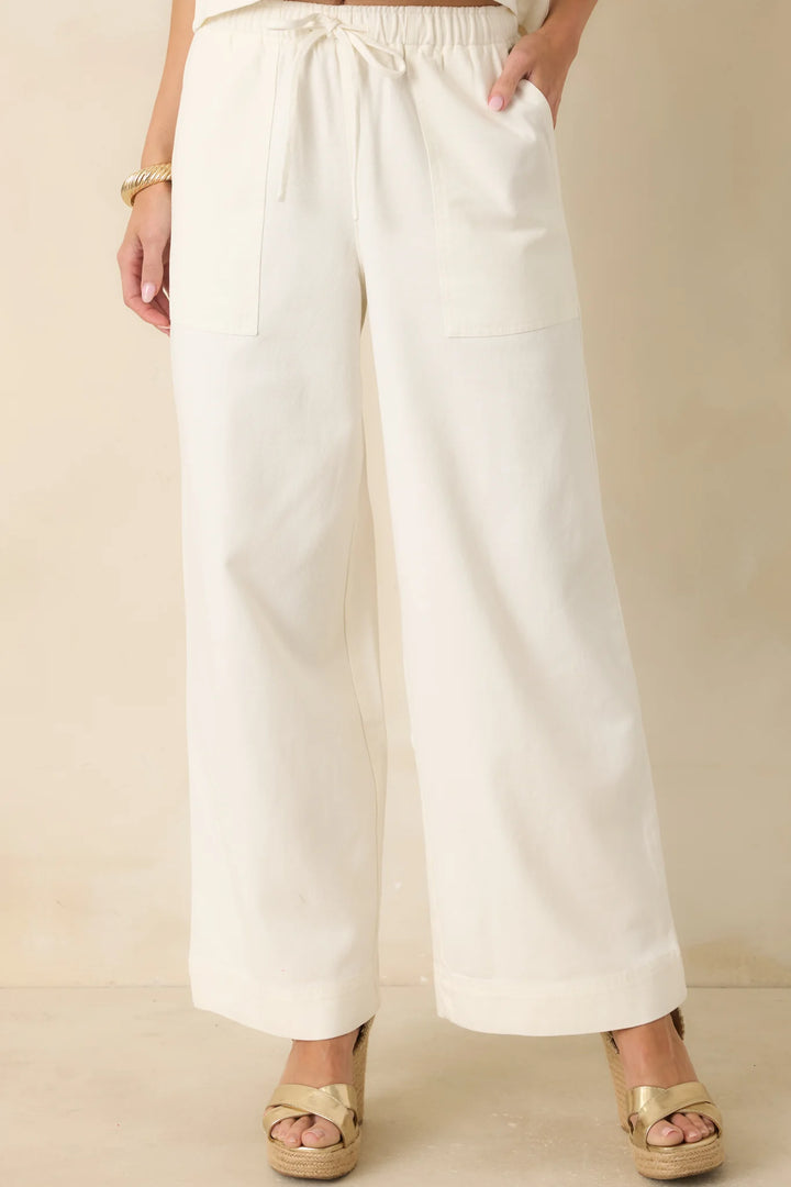 Z Supply Ivory Daycation Pants